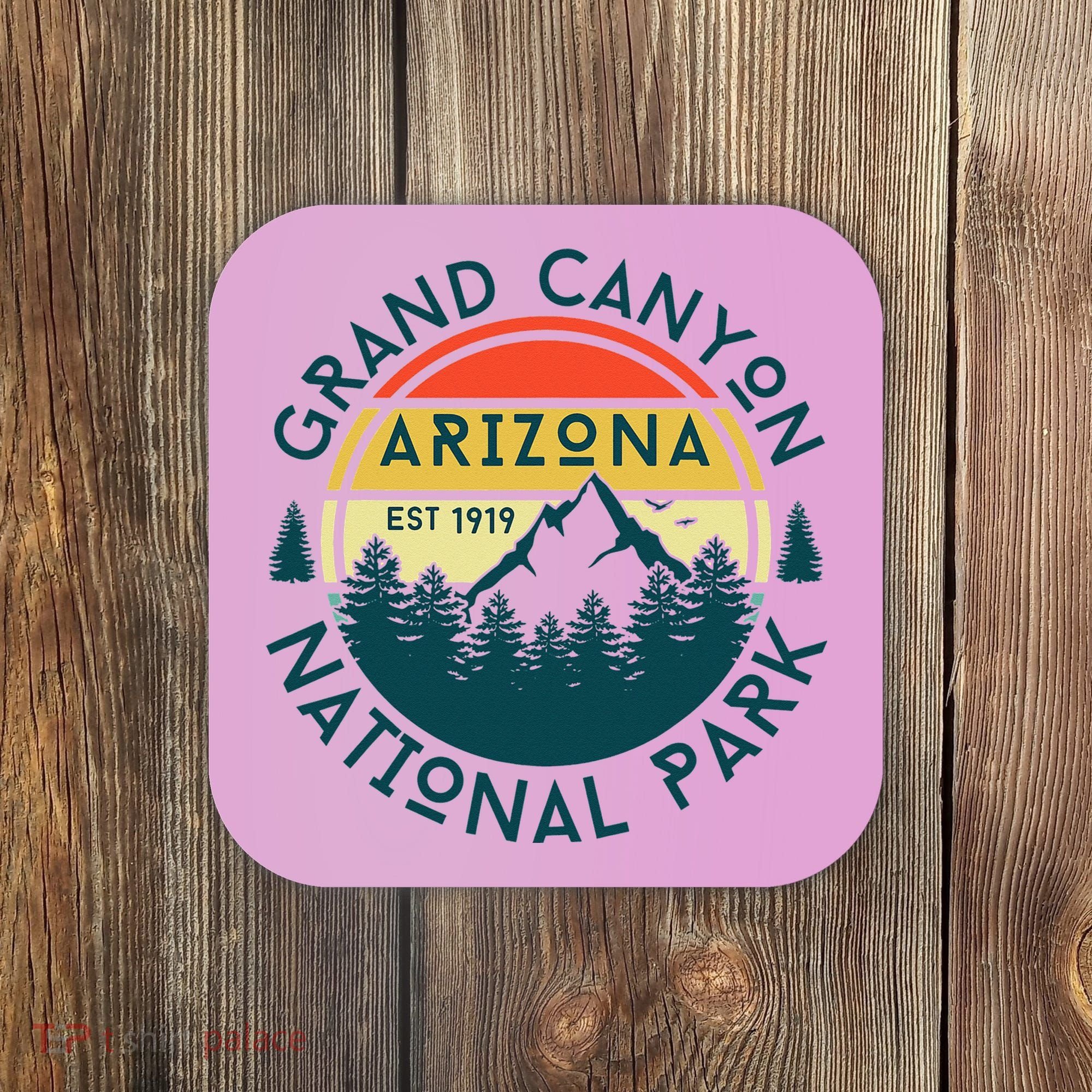 Grand Canyon National Park Arizona Nature Hiking Outdoors Coaster
