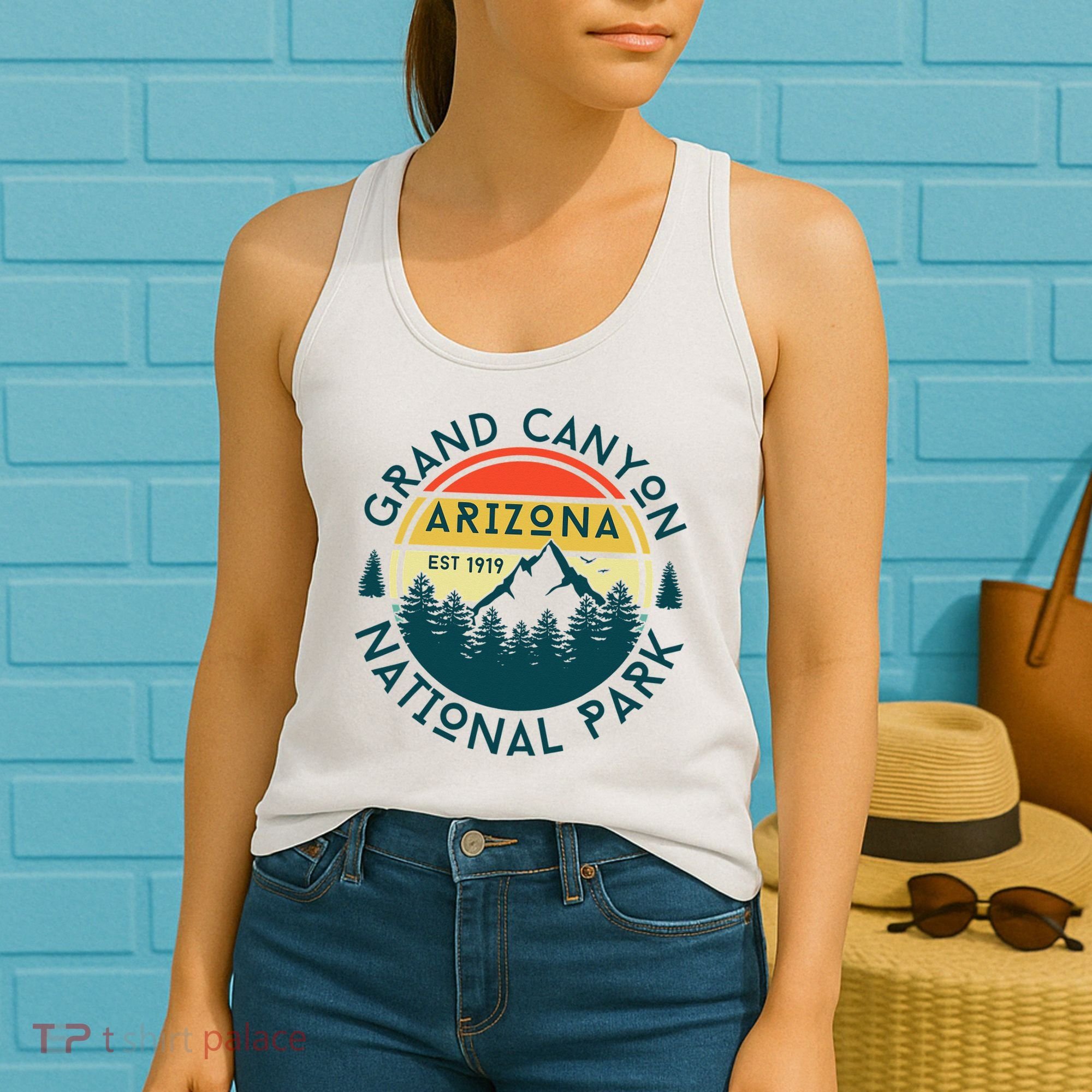 Grand Canyon National Park Arizona Nature Hiking Outdoors Women's Tank Top