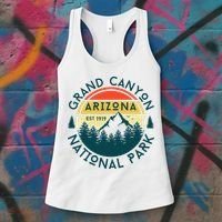 Grand Canyon National Park Arizona Nature Hiking Outdoors Women's Tank Top thumb 3