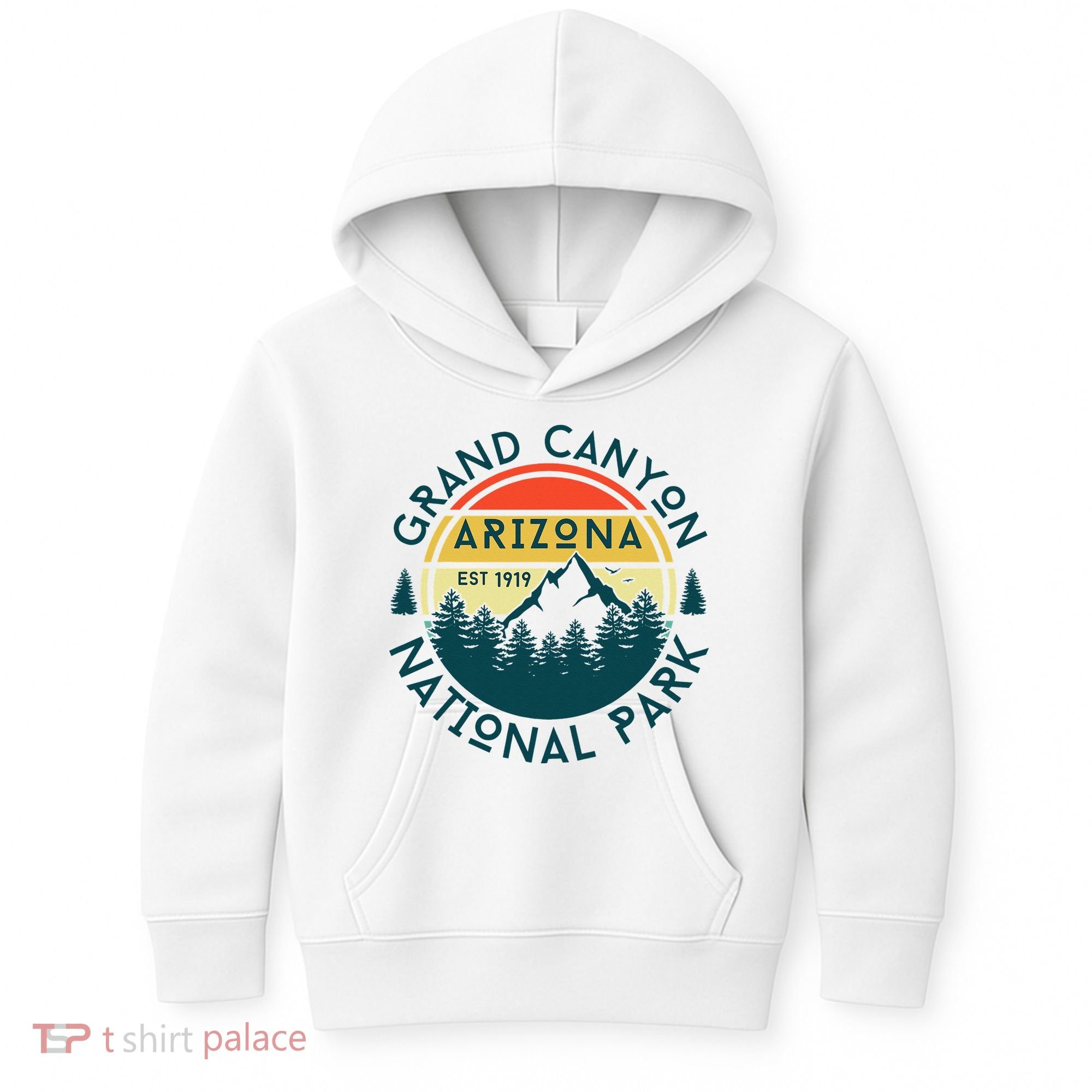 Grand Canyon National Park Arizona Nature Hiking Outdoors Kids Hoodie