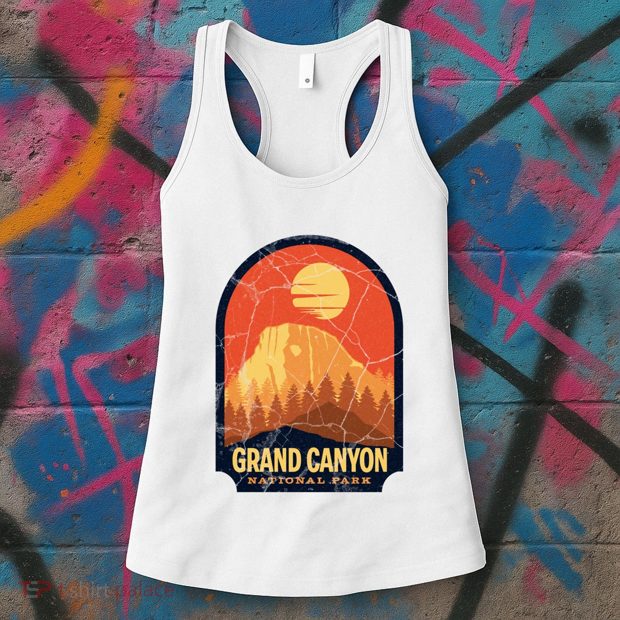 Grand Canyon National Park Arizona Travel Lover Camping Women's Tank Top