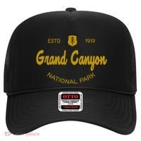 Grand Canyon National Park Classic Script Style Text Meaningful Gift Hat thumb 0