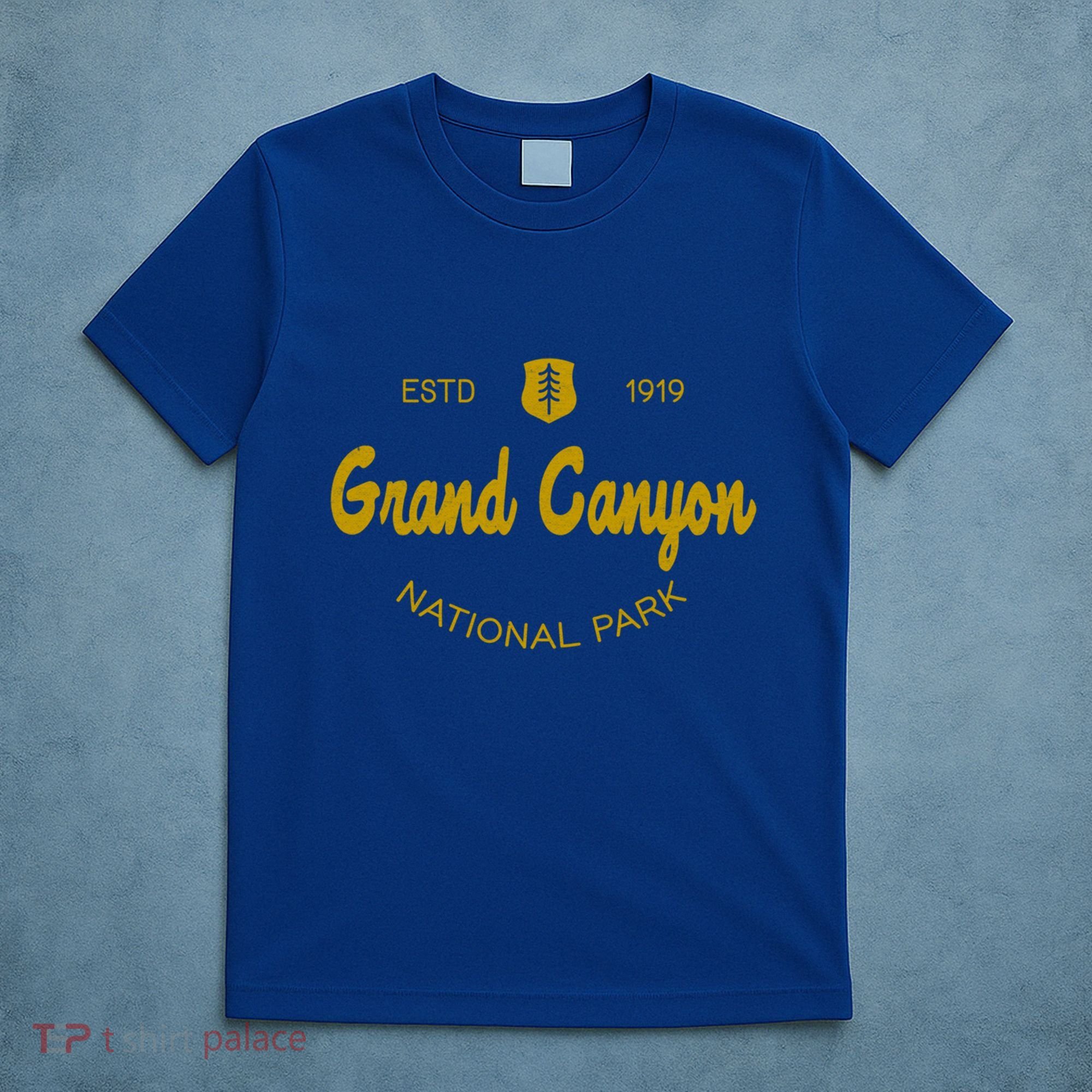 Grand Canyon National Park Classic Script Style Text Meaningful Gift T-Shirt