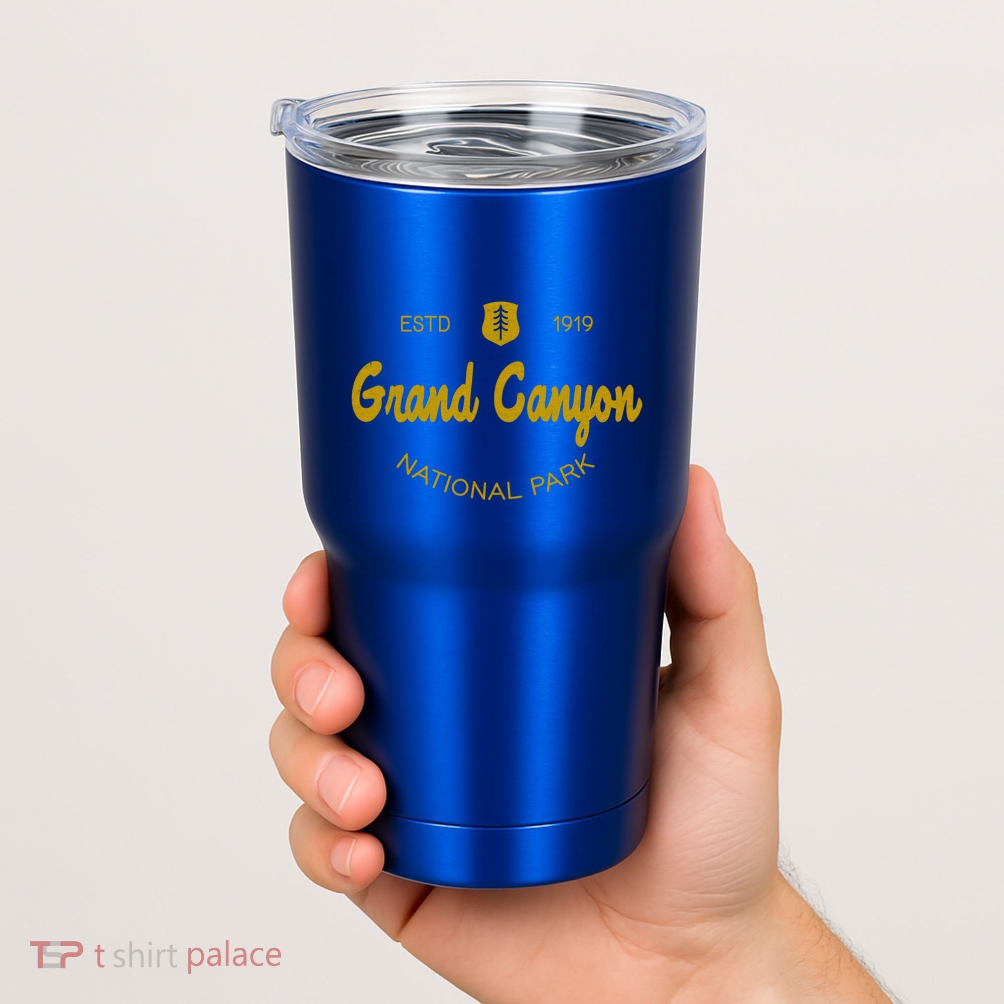 Grand Canyon National Park Classic Script Style Text Meaningful Gift Tumbler