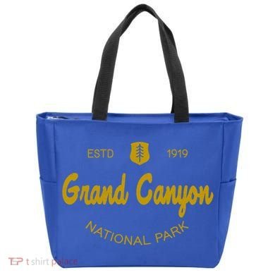 Grand Canyon National Park Classic Script Style Text Meaningful Gift Tote Bag