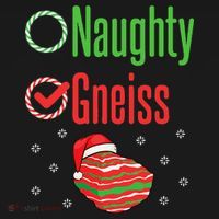 Geology Christmas Naughty Gneiss Rock Collector Ornament thumb 1