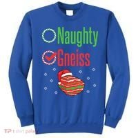 Geology Christmas Naughty Gneiss Rock Collector Sweatshirt thumb 0