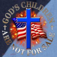 Gods Children Not Are For Sale American USA Flag Raglan Baseball Sleeve Shirt thumb 2