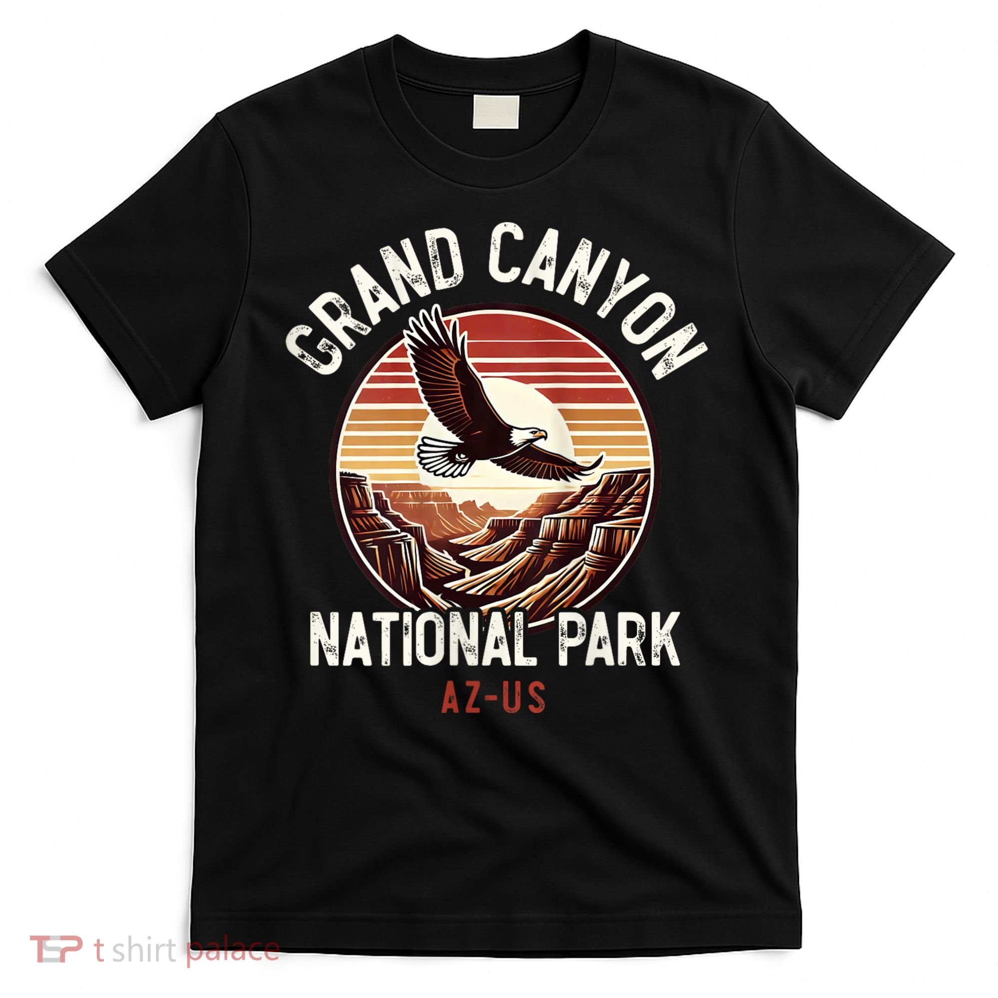 Grand Canyon National Park Vintage Arizona Eagle Travel T-Shirt