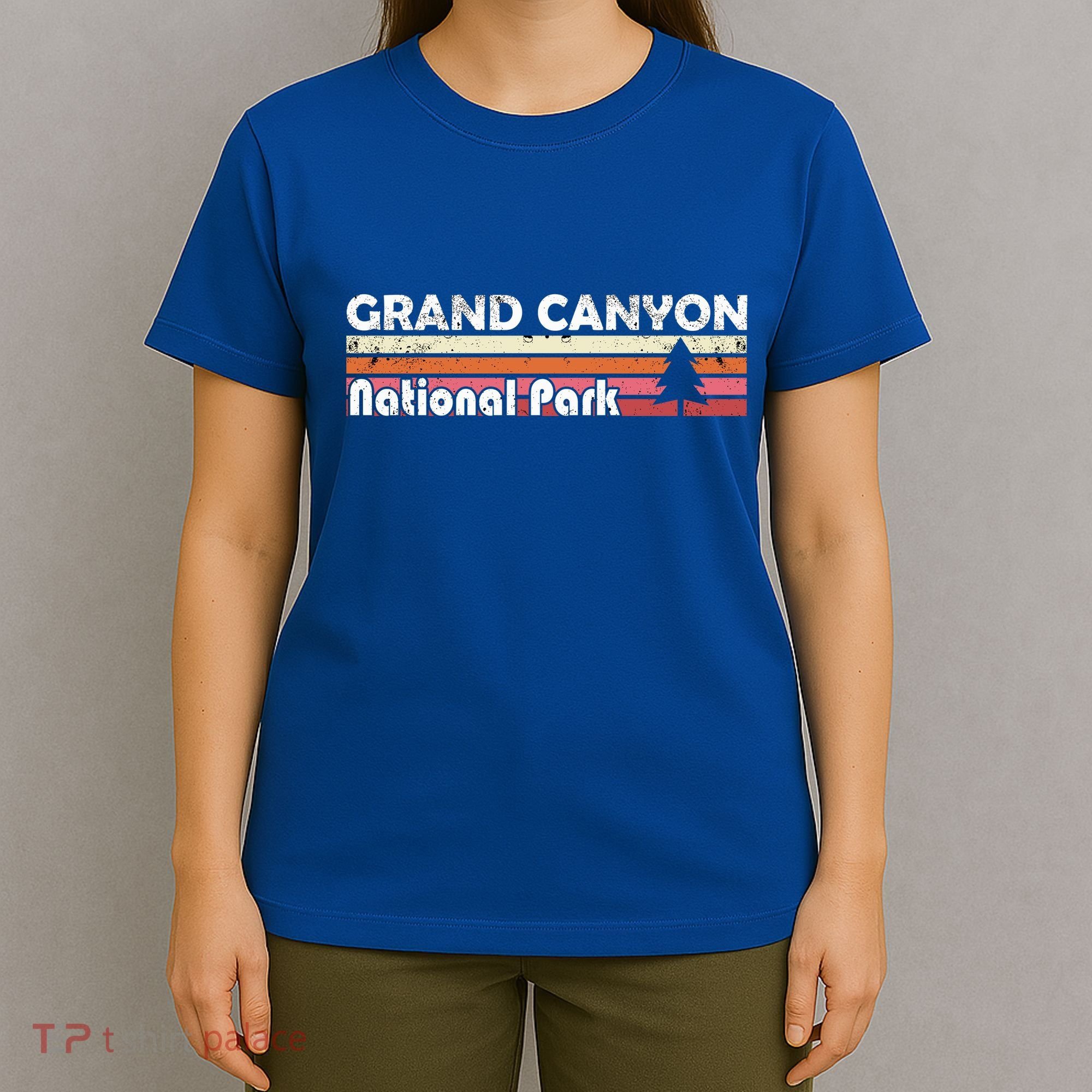 Grand Canyon National Park Retro Style Vintage 70s 80s 90s Gift T-Shirt