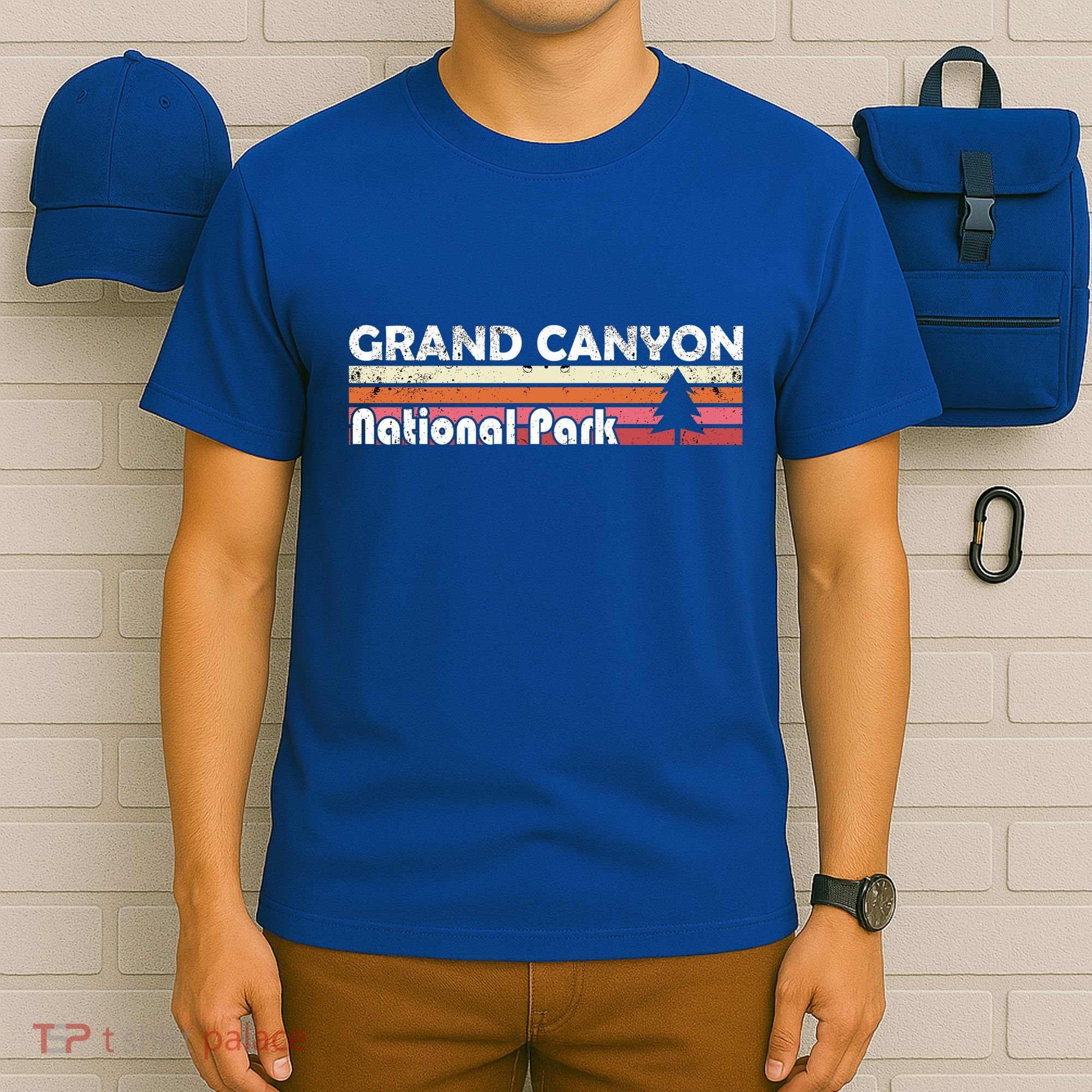 Grand Canyon National Park Retro Style Vintage 70s 80s 90s Gift T-Shirt