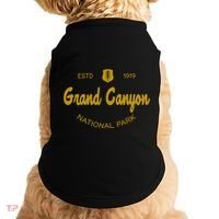 Grand Canyon National Park Classic Script Style Text Funny Gift Doggie Tank thumb 0