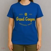 Grand Canyon National Park Classic Script Style Text Funny Gift T-Shirt thumb 4