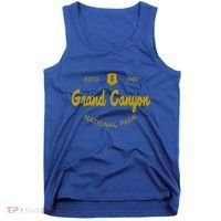 Grand Canyon National Park Classic Script Style Text Funny Gift Tank Top thumb 0