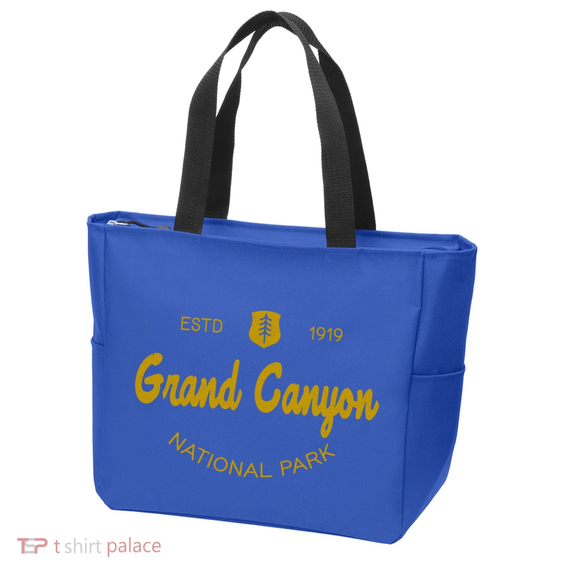 Grand Canyon National Park Classic Script Style Text Funny Gift Tote Bag