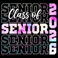 Graduation Class Of 2026 Senior Grad Stripe Pom Pom Beanie thumb 2