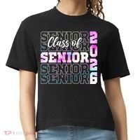 Graduation Class Of 2026 Senior Grad Comfort Colors Boxy T-Shirt thumb 0