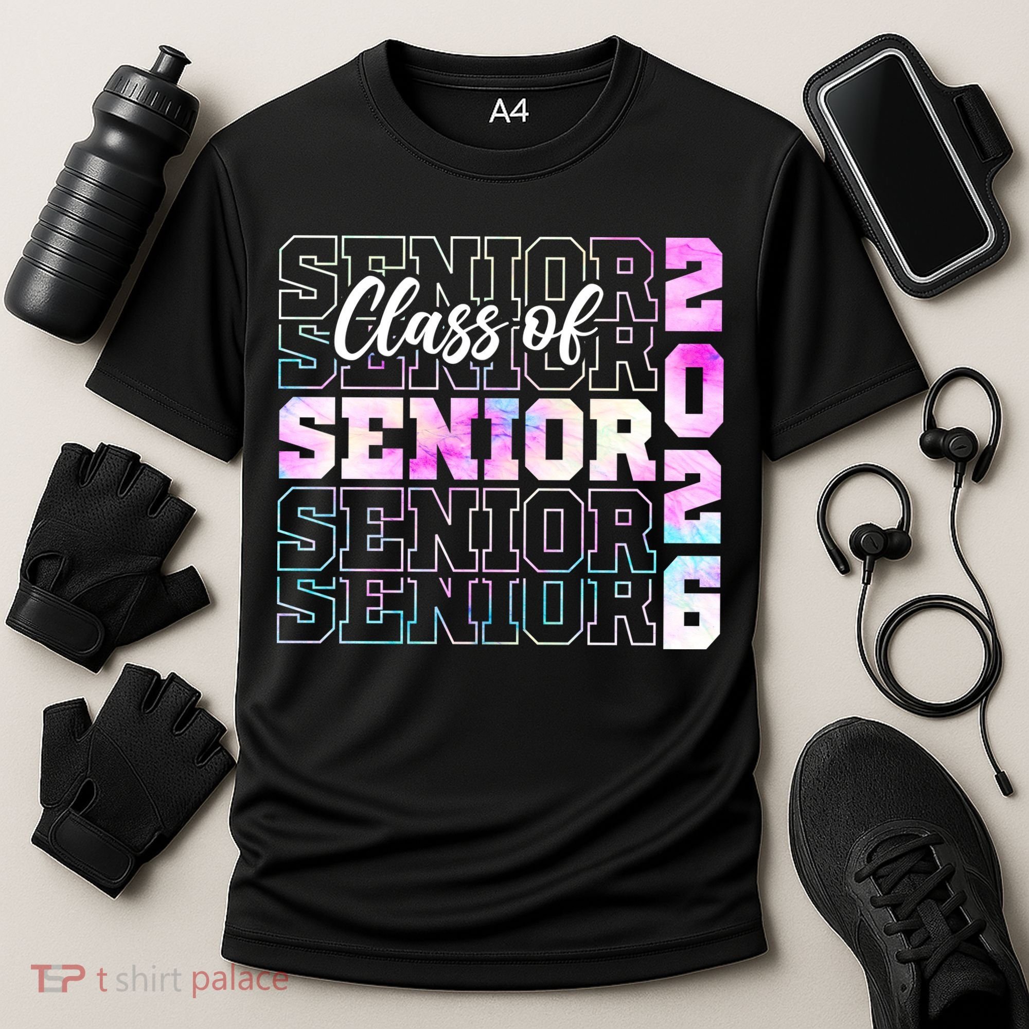 Graduation Class Of 2026 Senior Grad Cooling Performance Crew T-Shirt
