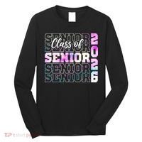 Graduation Class Of 2026 Senior Grad Long Sleeve Shirt thumb 0