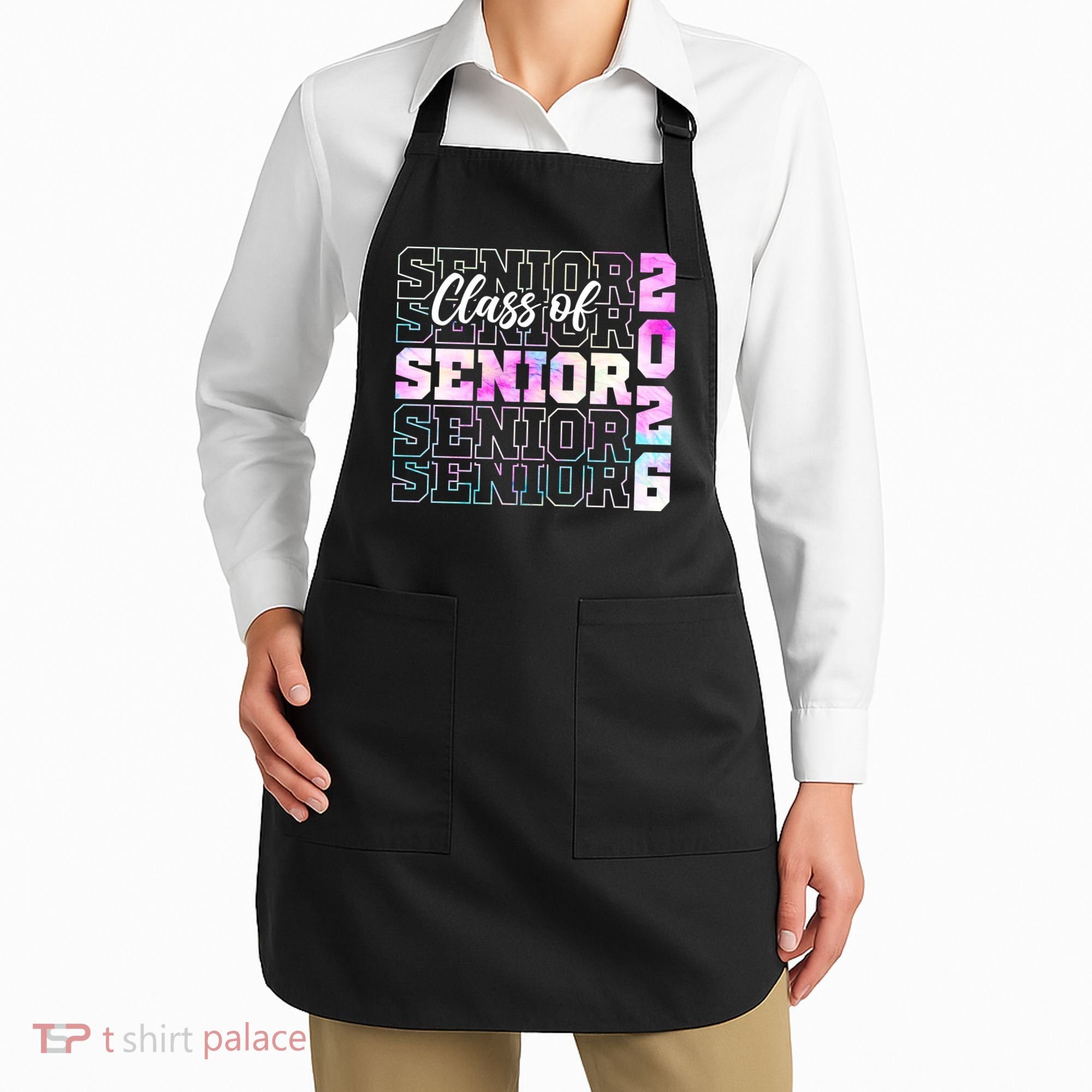 Graduation Class Of 2026 Senior Grad Apron
