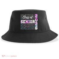 Graduation Class Of 2026 Senior Grad Sustainable Bucket Hat thumb 0
