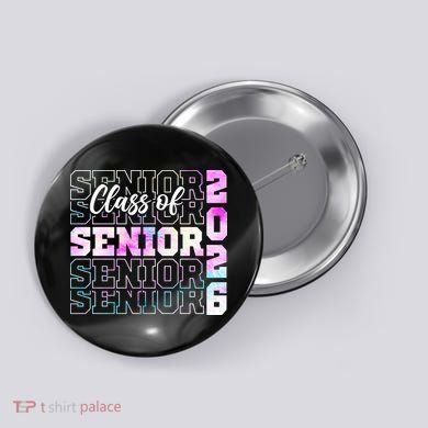 Graduation Class Of 2026 Senior Grad Button