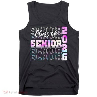 Graduation Class Of 2026 Senior Grad Tank Top