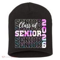 Graduation Class Of 2026 Senior Grad Short Acrylic Beanie thumb 0