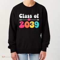Groovy Class Of 2039 Graduation Senior 2039 Women's Sweatshirt thumb 0
