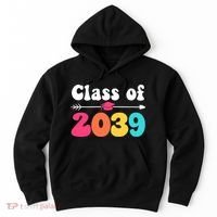 Groovy Class Of 2039 Graduation Senior 2039 Hoodie thumb 0