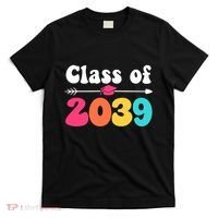 Groovy Class Of 2039 Graduation Senior 2039 T-Shirt thumb 0