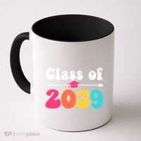 Groovy Class Of 2039 Graduation Senior 2039 Coffee Mug thumb 0
