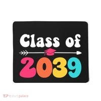 Groovy Class Of 2039 Graduation Senior 2039 Mousepad thumb 0