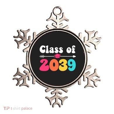 Groovy Class Of 2039 Graduation Senior 2039 Ornament