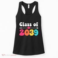 Groovy Class Of 2039 Graduation Senior 2039 Women's Tank Top thumb 0