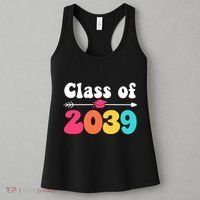 Groovy Class Of 2039 Graduation Senior 2039 Women's Tank Top thumb 3