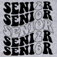 Graduation Class Of 2026 Seniors Women's Racerback Cropped Tank thumb 2