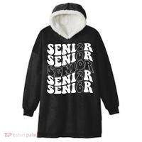 Graduation Class Of 2026 Seniors Hooded Wearable Blanket thumb 0