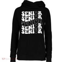 Graduation Class Of 2026 Seniors Womens Funnel Neck Pullover Hood thumb 0
