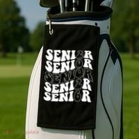 Graduation Class Of 2026 Seniors Golf Towel thumb 2