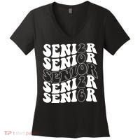 Graduation Class Of 2026 Seniors Women's V-Neck T-Shirt thumb 0