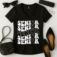 Graduation Class Of 2026 Seniors Women's V-Neck T-Shirt thumb 2