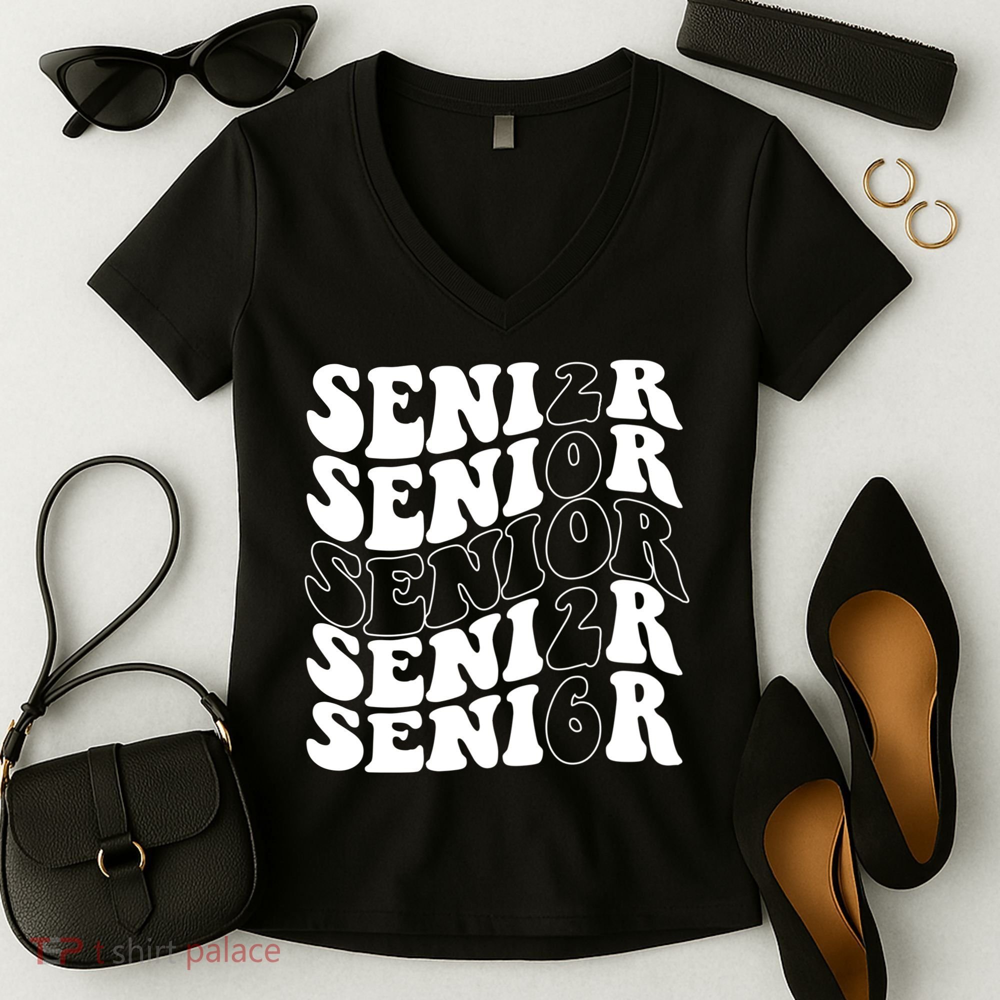 Graduation Class Of 2026 Seniors Women's V-Neck T-Shirt