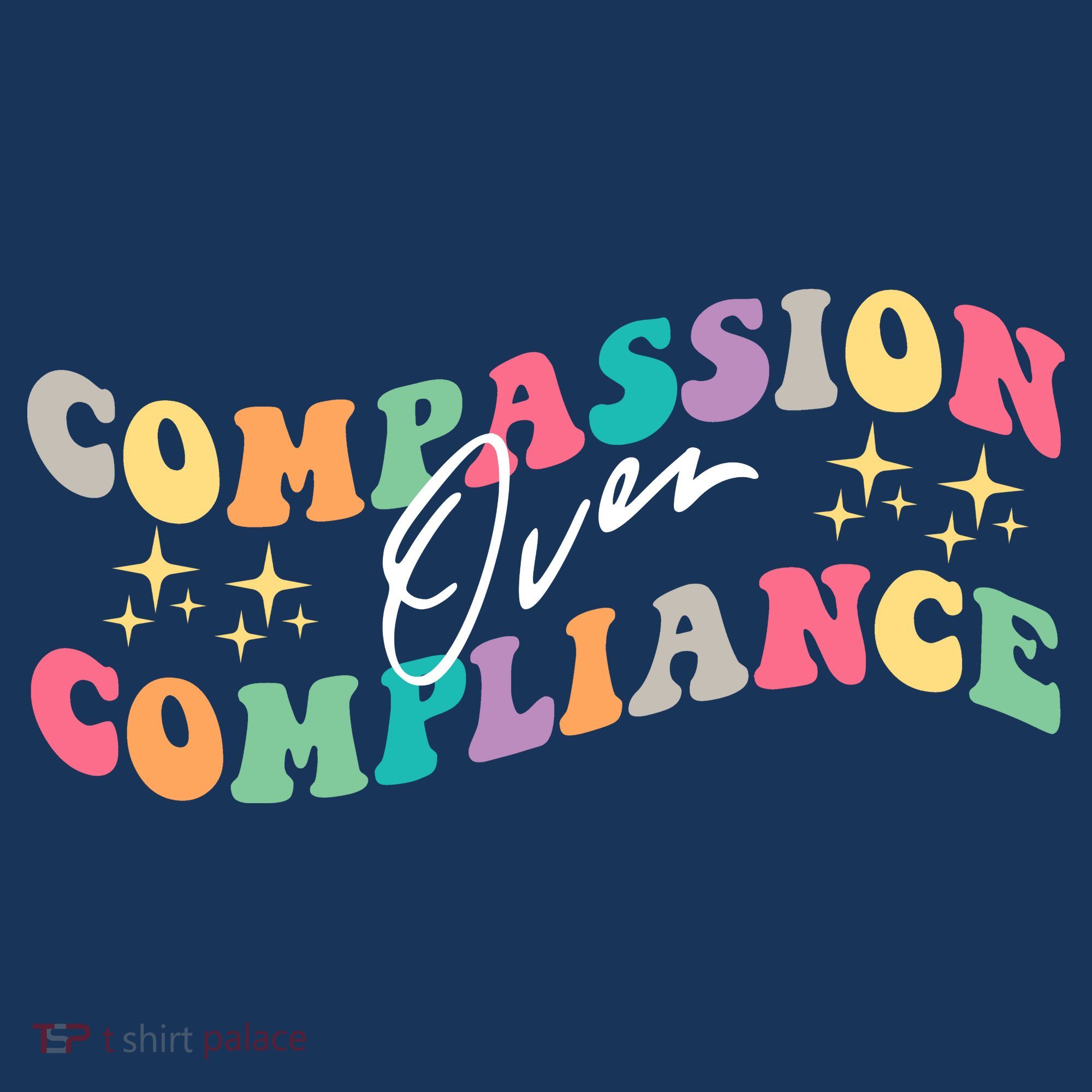 Groovy Compassion Over Compliance ABA Therapy BCBA Therapist Mousepad