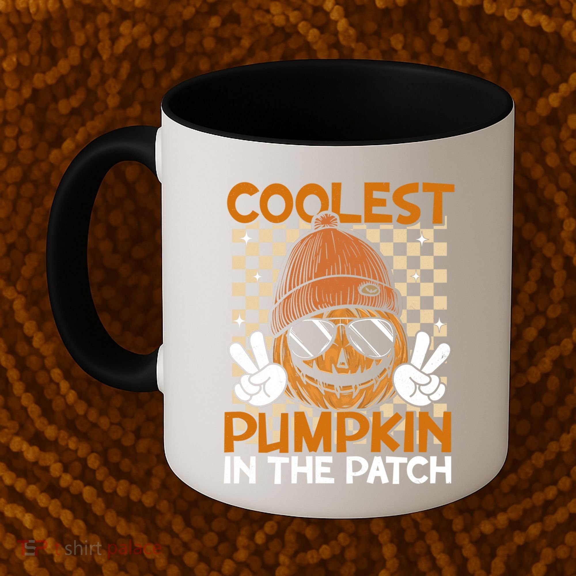 Groovy Coolest Pumpkin In The Patch Halloween Gift Coffee Mug