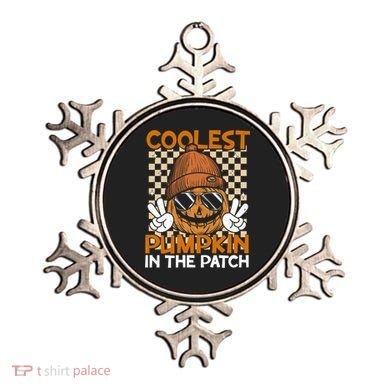 Groovy Coolest Pumpkin In The Patch Halloween Gift Ornament