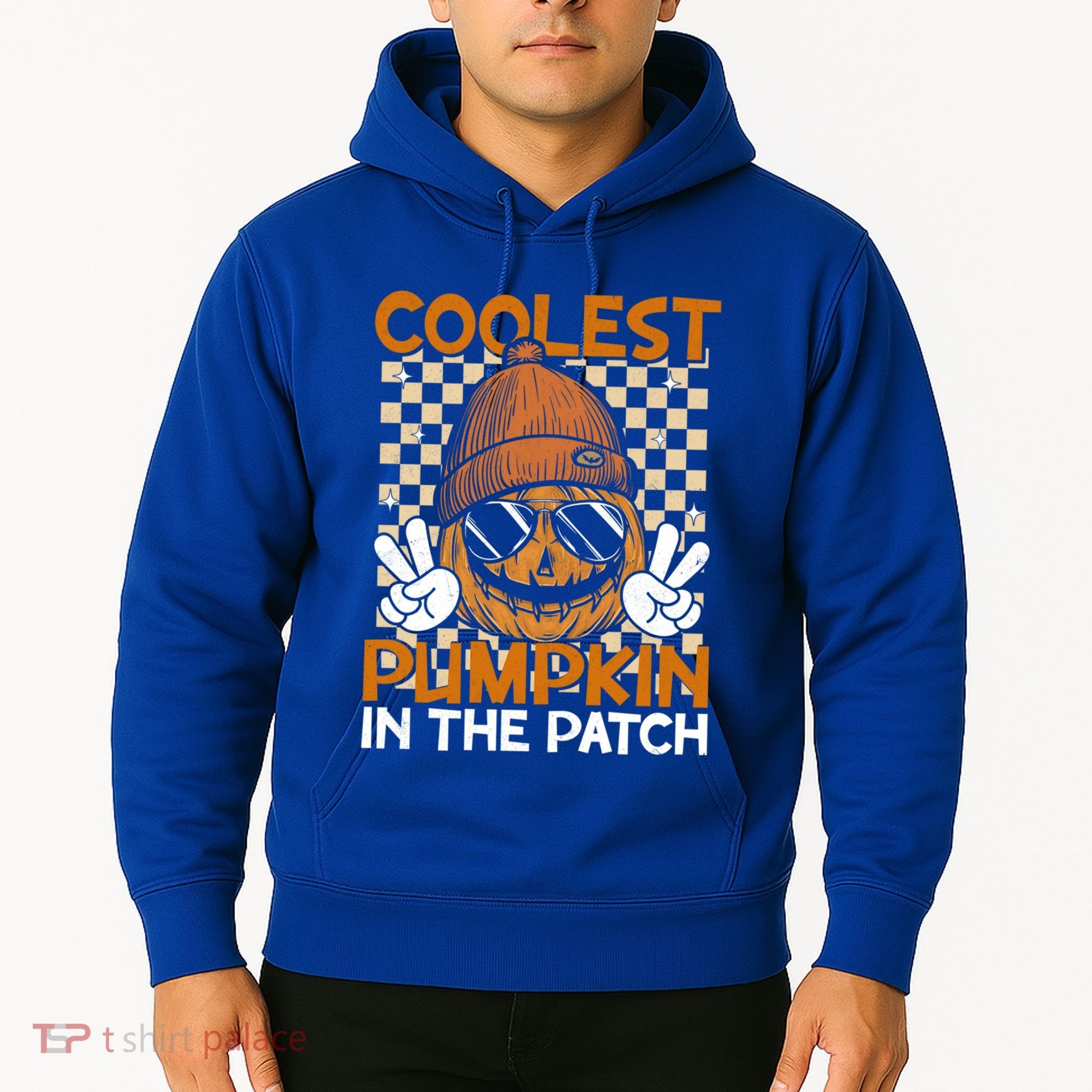 Groovy Coolest Pumpkin In The Patch Halloween Gift Hoodie