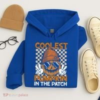 Groovy Coolest Pumpkin In The Patch Halloween Gift Hoodie thumb 4