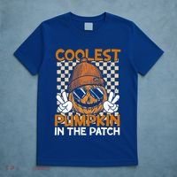 Groovy Coolest Pumpkin In The Patch Halloween Gift T-Shirt thumb 5