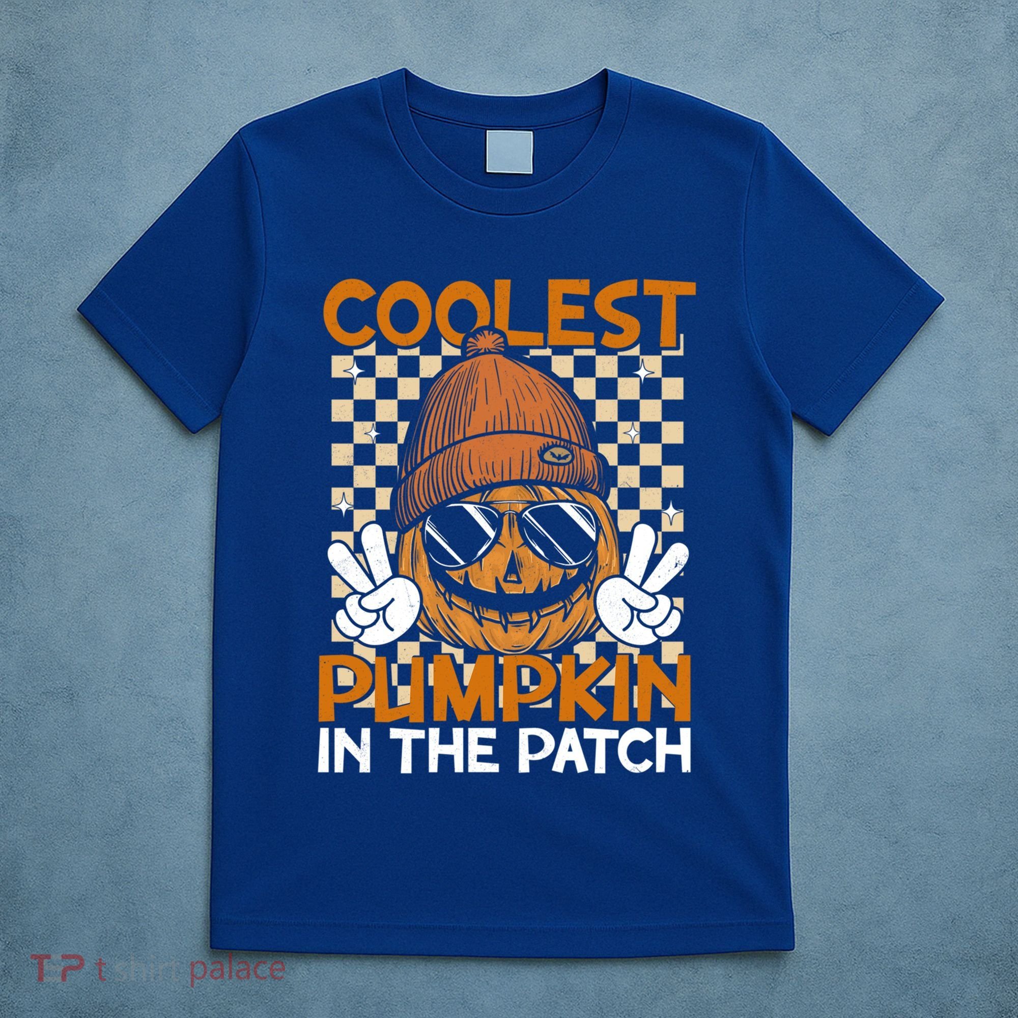 Groovy Coolest Pumpkin In The Patch Halloween Gift T-Shirt